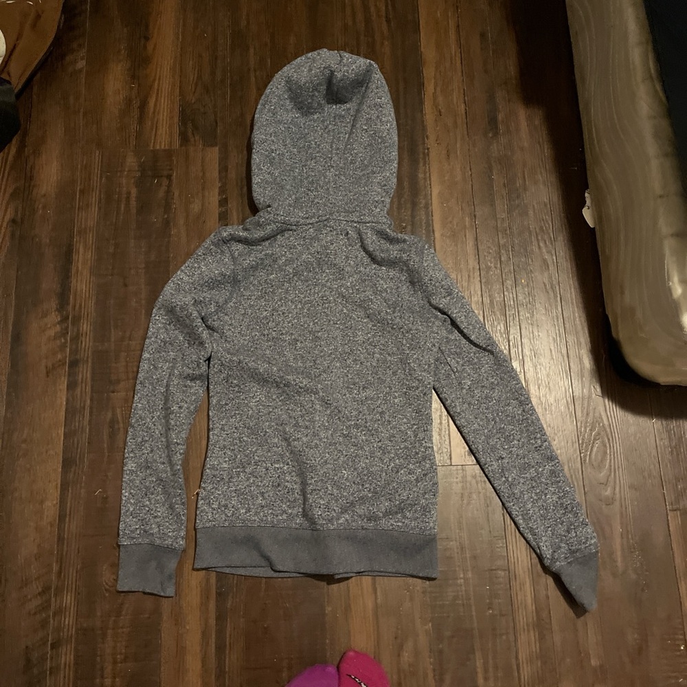 Gray Hooded Sweatshirt